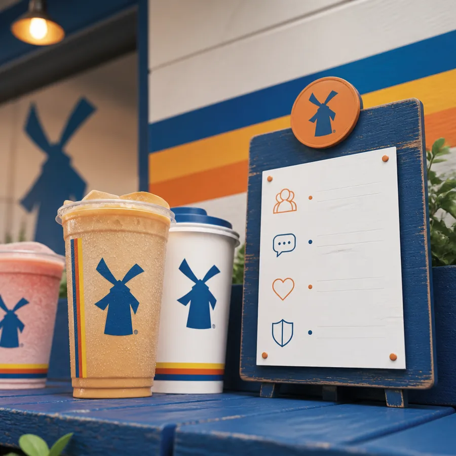 Dutch Bros Menu Hub independent disclaimer not official brand notice