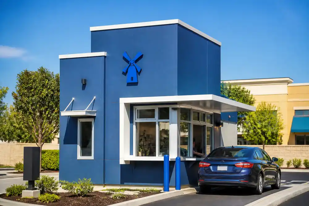 Dutch Bros menu drive-thru coffee stand